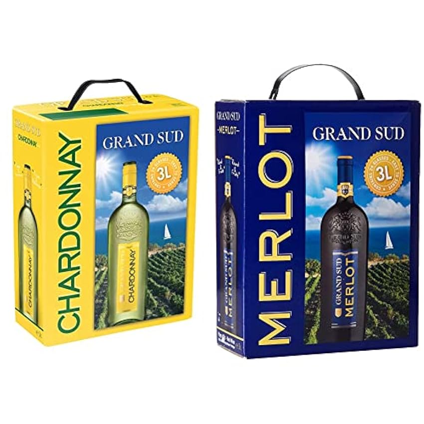Grand Sud - Chardonnay - Vin blanc sec de cépage - Bag 
