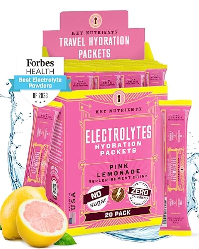 KEY NUTRIENTS Electrolytes Hydration Packets - Fresh Pi