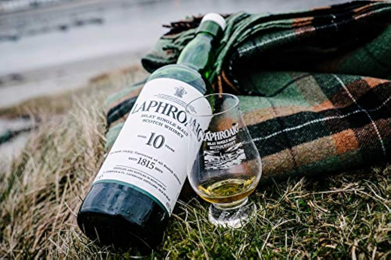 Bowmore 12 ans Islay Single Malt Scotch whisky avec étui, Whisky Écossais 40% - 70cl & Laphroaig 10 ans Islay Single Malt Scotch Whisky avec étui, Whisky Écossais 40% - 70cl l8SKvipp