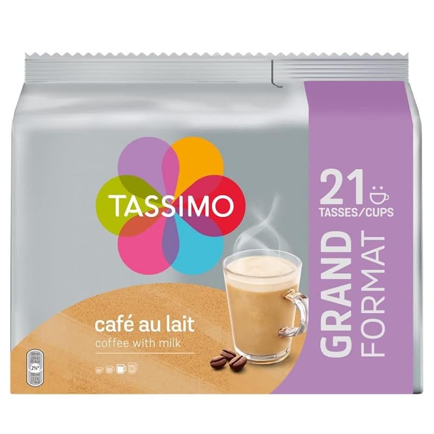 TASSIMO - Tassimo Café Au Lait Café En Dosettes X21-242Gr - Deux Articles MqoUPWI3
