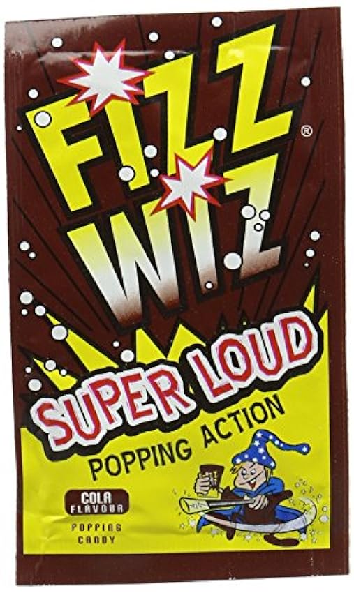 Fizz Wiz Popping Candy Cola Flavour 5g - Paquet de 50 L