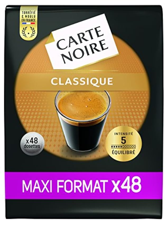 Carte Noire Classique N°5 - 240 Dosettes souples (Lot de 5 X 48) oeTDKG3j