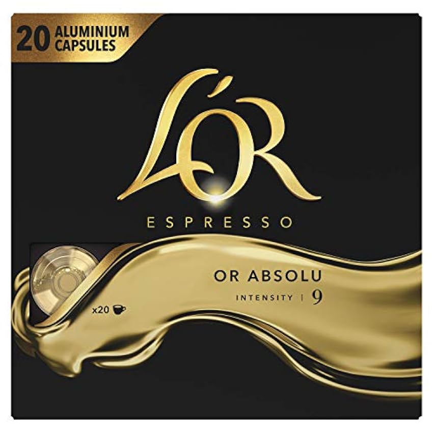 L´Or Espresso Café - 200 Capsules Or Absolu Intens