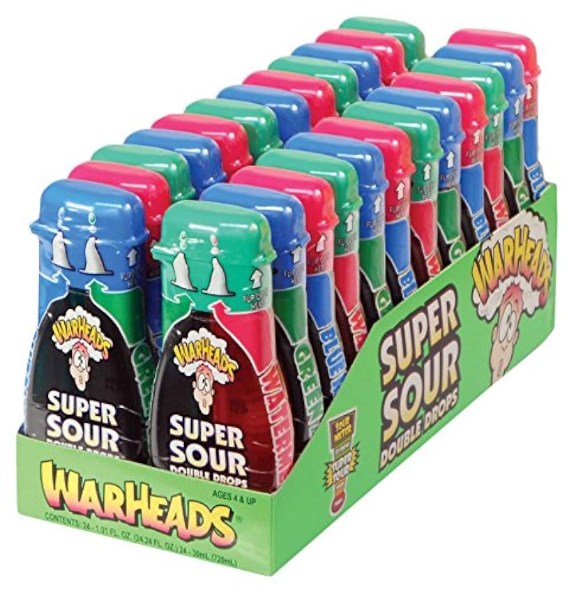 Warheads Super Sour Condiments Double Gouttes 30 ml (lo