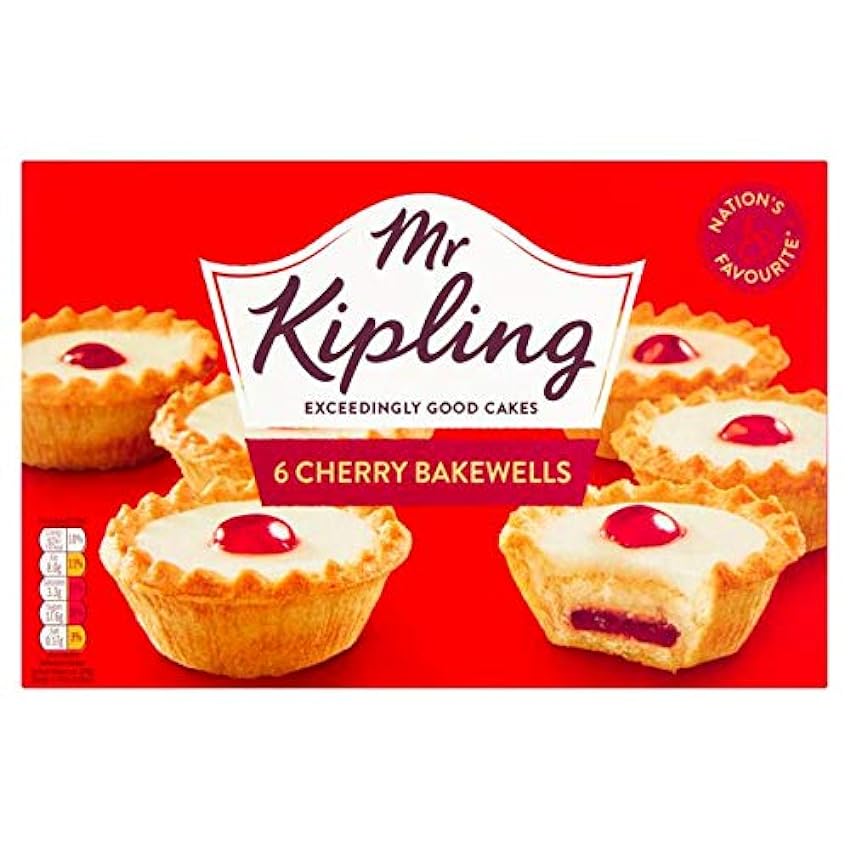 Mr Kipling 6 moules à gâteau en cerise. OkFYUX5k