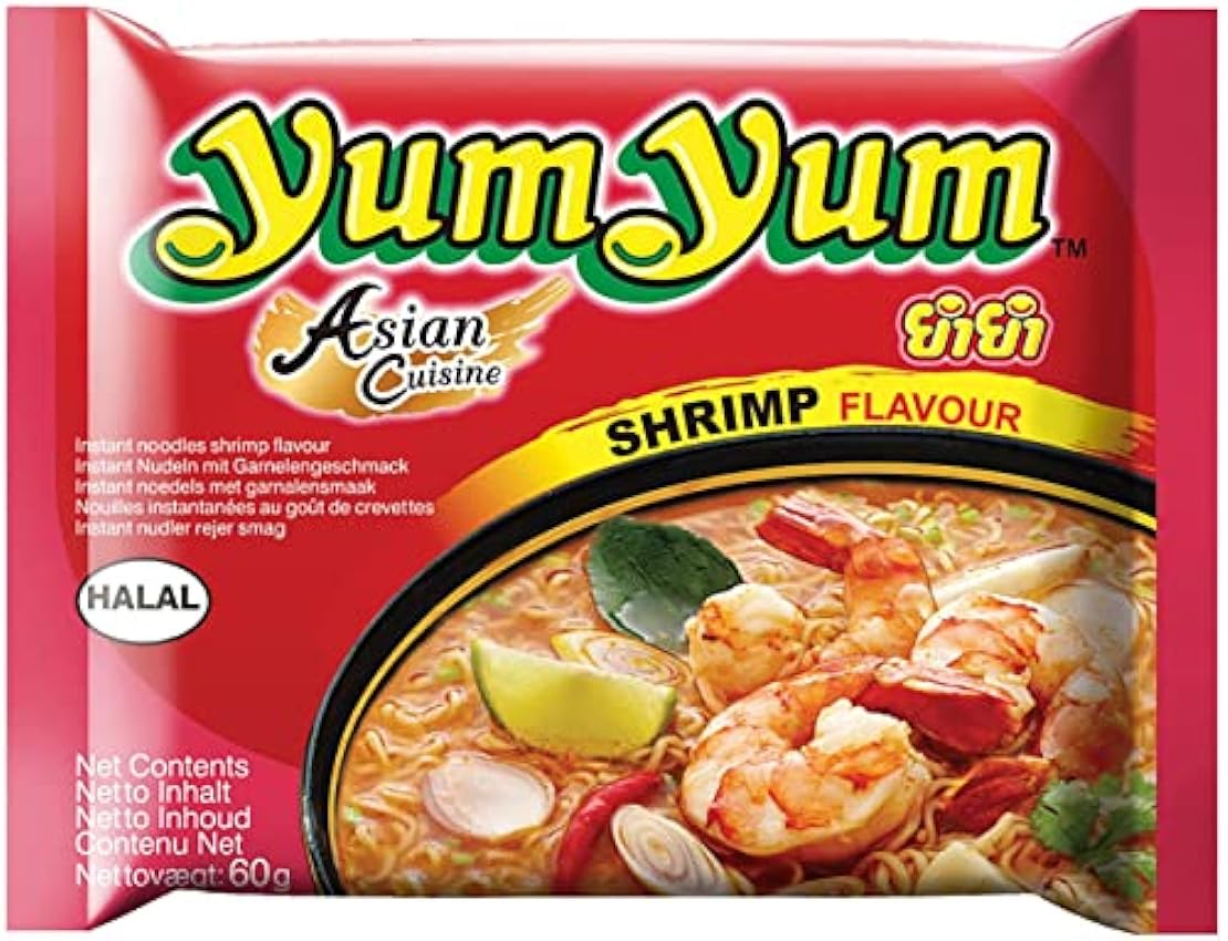 Yumyum Nouilles Instantanées aux Crevettes, Soupe de No