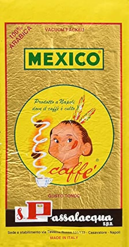 Café Passalacqua Mekico Gr. 250 | Café Mexico - Paquet 12 Pièces MBvnE3kl