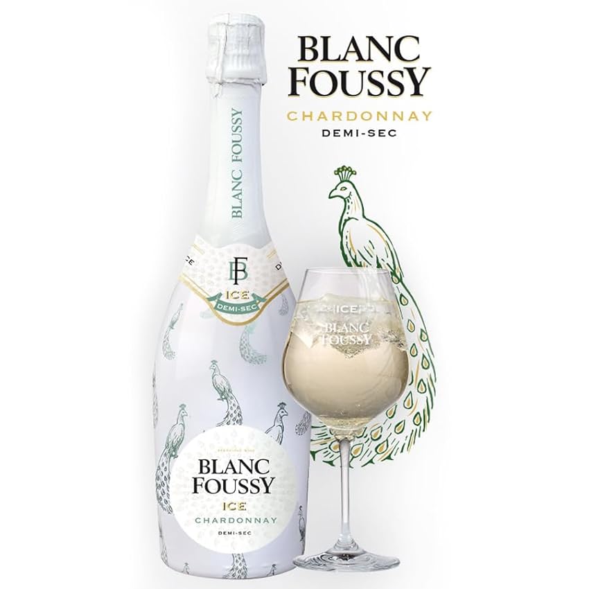 Blanc Foussy Vin de France Vin Effervescent 75 cl - Lot de 6 nT3QgjDg