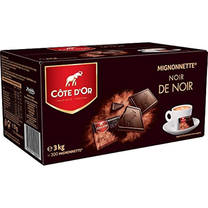 Côte d´Or Mignonnettes Noir de Noir Pure Chocolat 