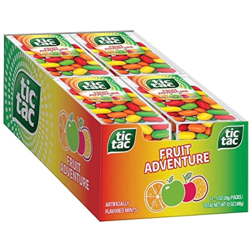 Tic Tac Fruit Adventur 25g (paquet de 12) lkSZiTwn