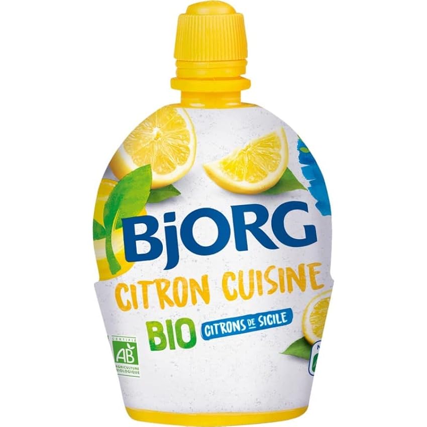 Préparation Jus De Citron Bio 200Ml - Marque BJORG - Id