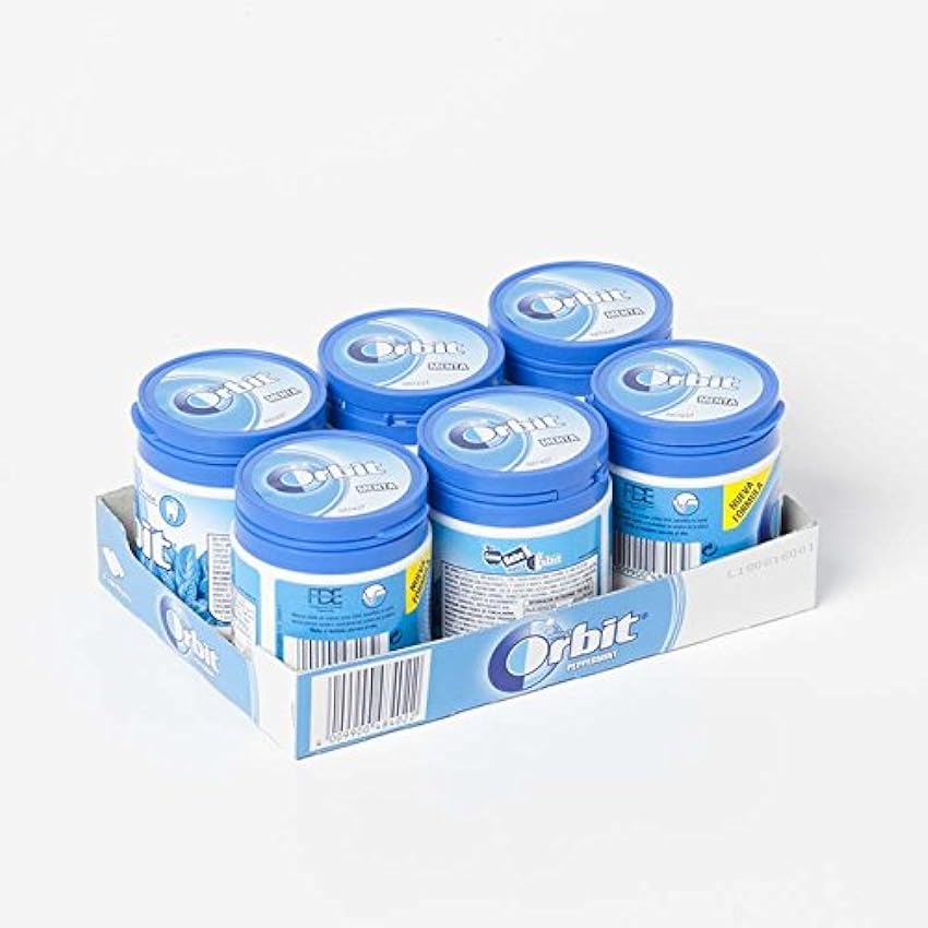 Orbit Peppermint Chewing Gum sans sucre 60 pieces - [Pa