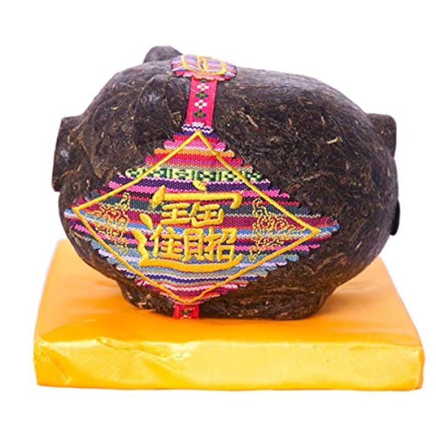 600g Sculpture de Thé Pu-Erh Fortune Porc Chine Original Thé Puerh Naturel et Organique Thé Pu´er sans Additifs Thé Puer mRhW8Omh
