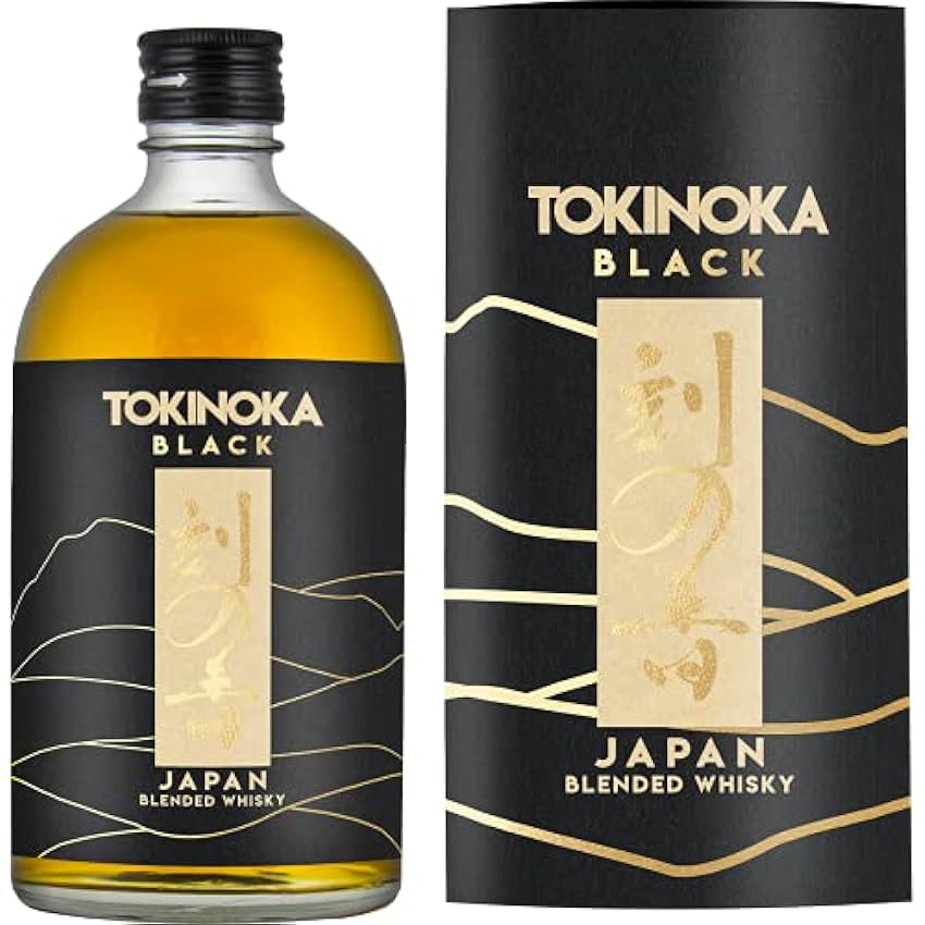 TOKINOKA Whisky Black Blended Whisky 50 cl - 50° nwHvxj