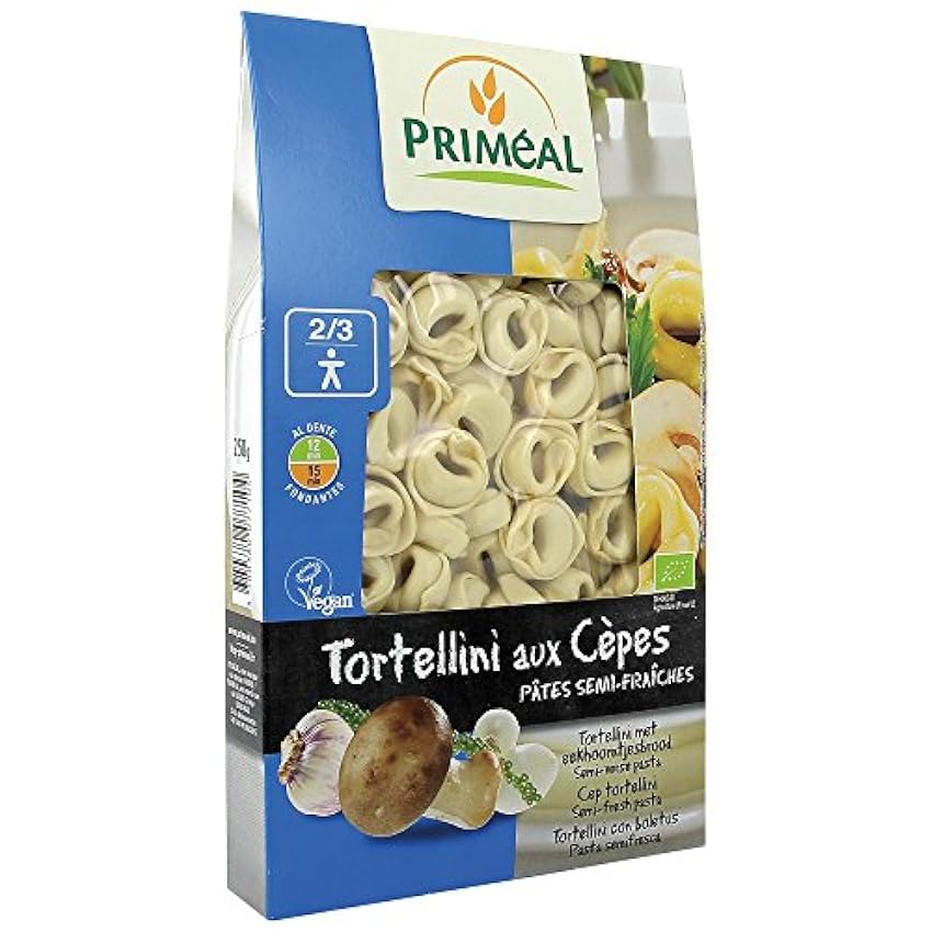 Priméal Pâte Tortellini aux Cèpes 250 g o7lp9SHh