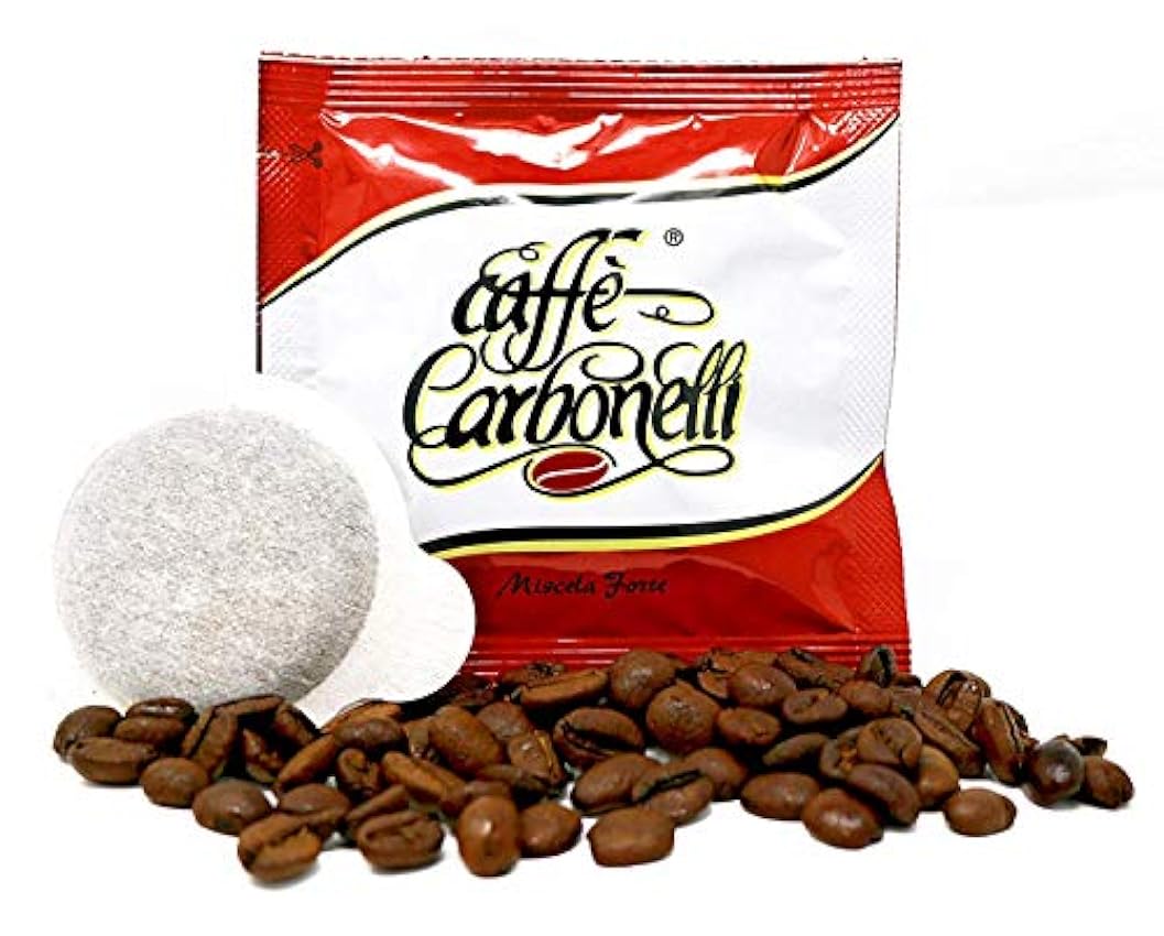 300 Dosettes ESE Caffè Carbonelli mélange forte l60r0w4