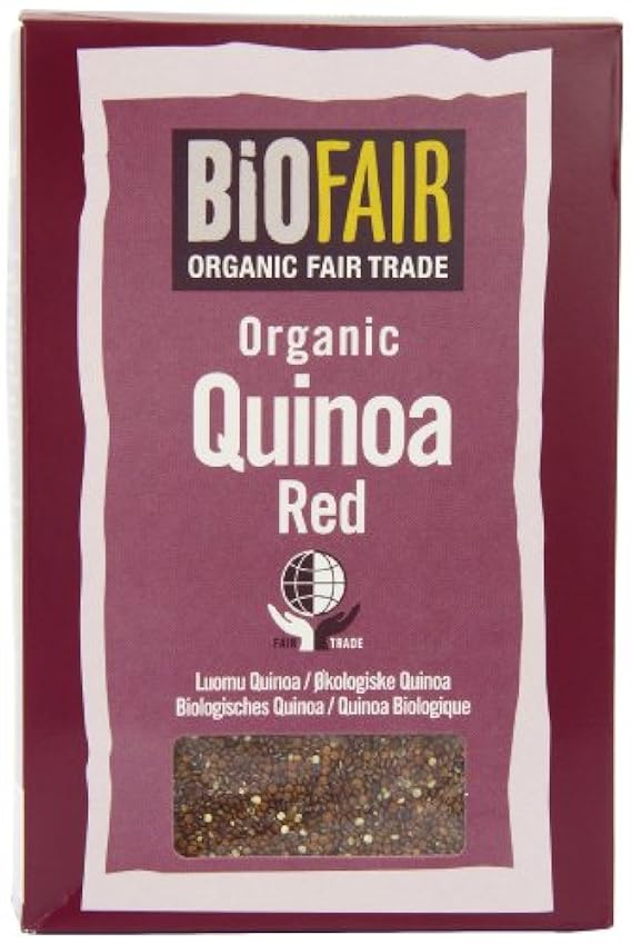 Biofair Quinoa Rouge Bio et Équitable 500 g - Lot de 2 kyMt1b73