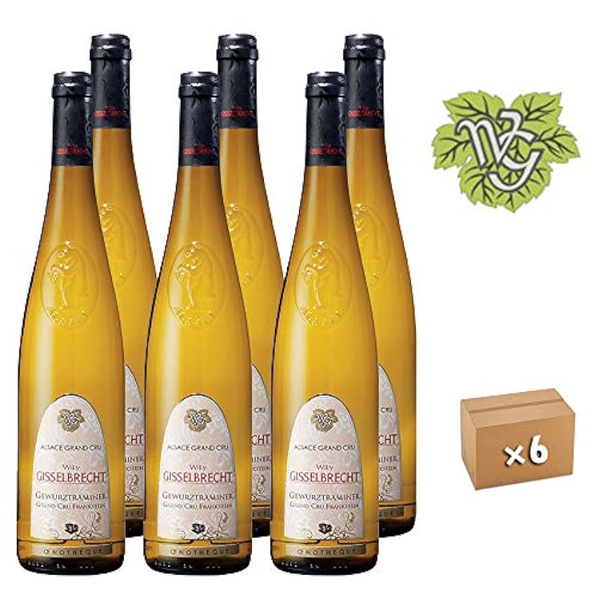 Gewurztraminer Grand cru Frankstein gisselbrecht - Aoc Alsace Grand cru - 6 bouteilles 750 ml ncv2xRId