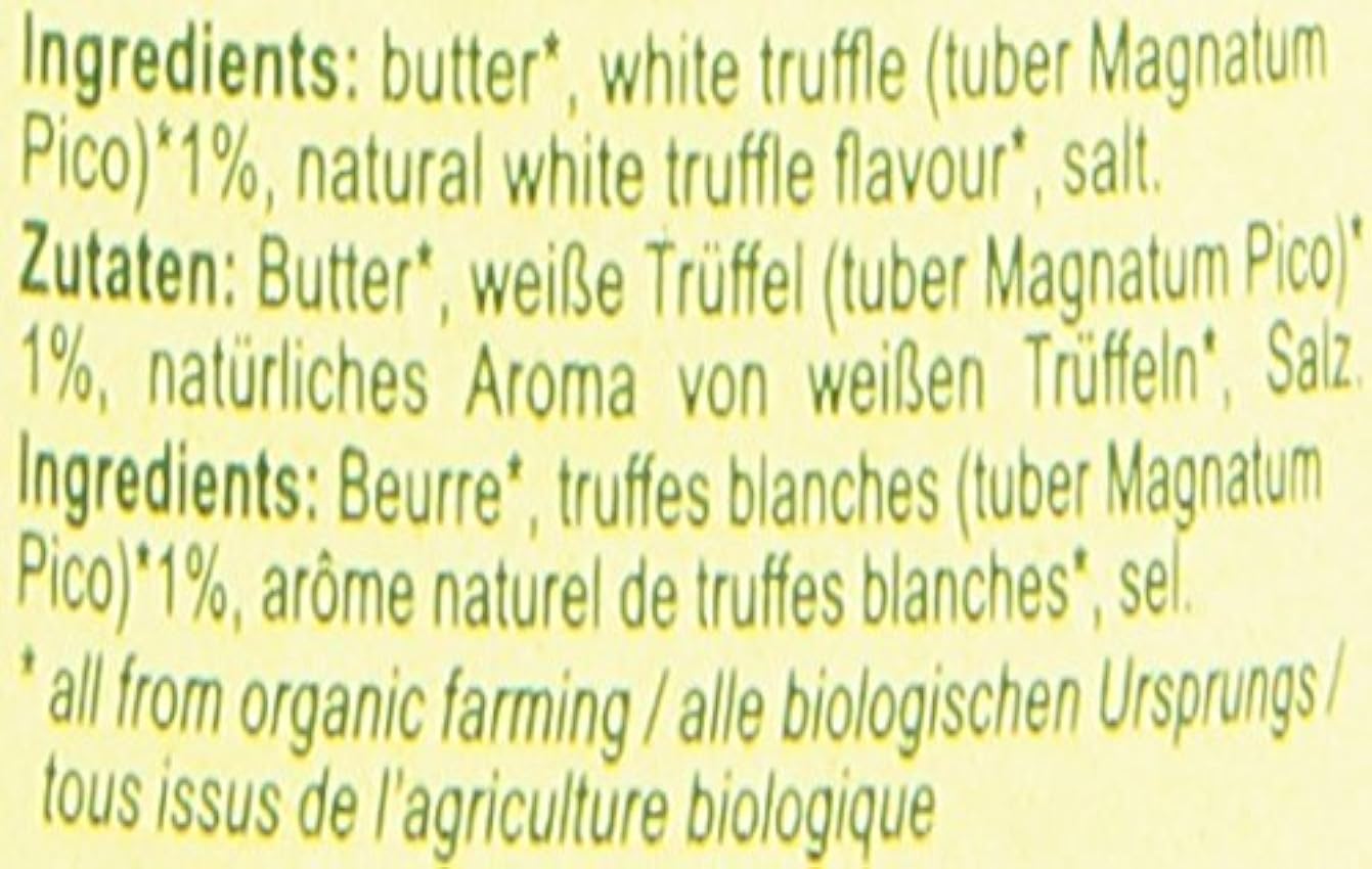 Ppura Beurre aux Truffes Blanches Bio 50 g Ojjd4gGp
