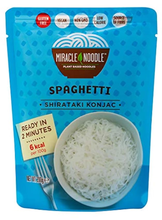 Miracle Noodle Spaghetti Noodles Shirataki De Konjac OJ