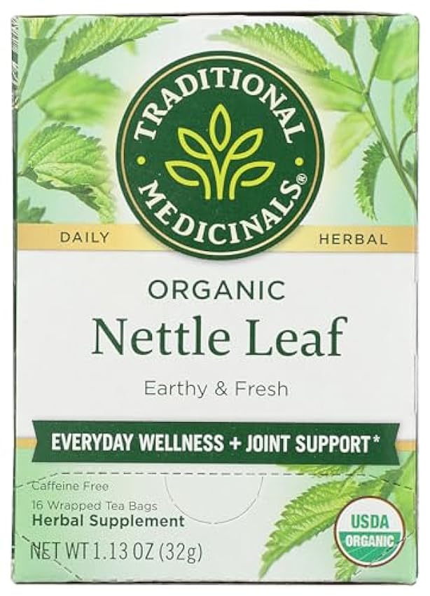 Traditional Medicinals Nettle Leaf Herb Tea (3x16 Bag) 