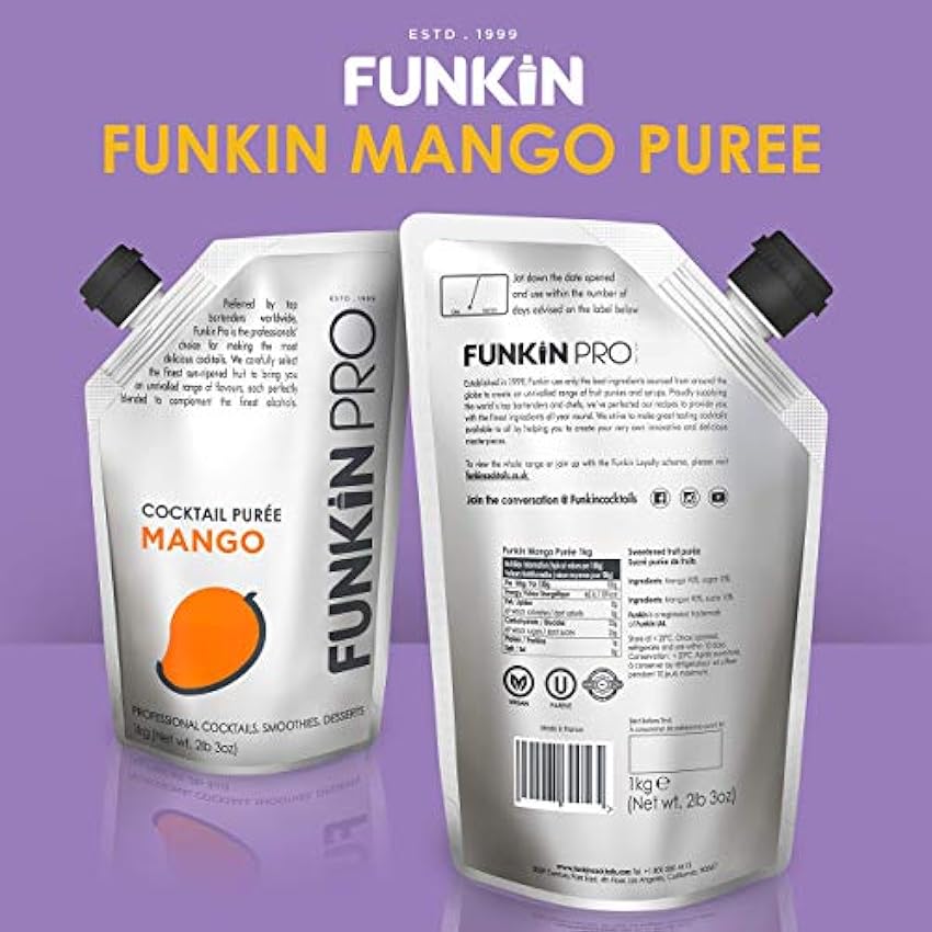 Funkin Pro purée de mangue 1 kg NSGyJ7vB