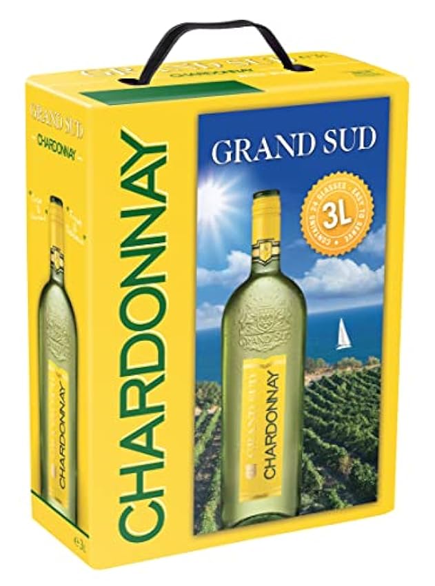 Grand Sud - Chardonnay - Vin blanc sec de cépage - Bag 