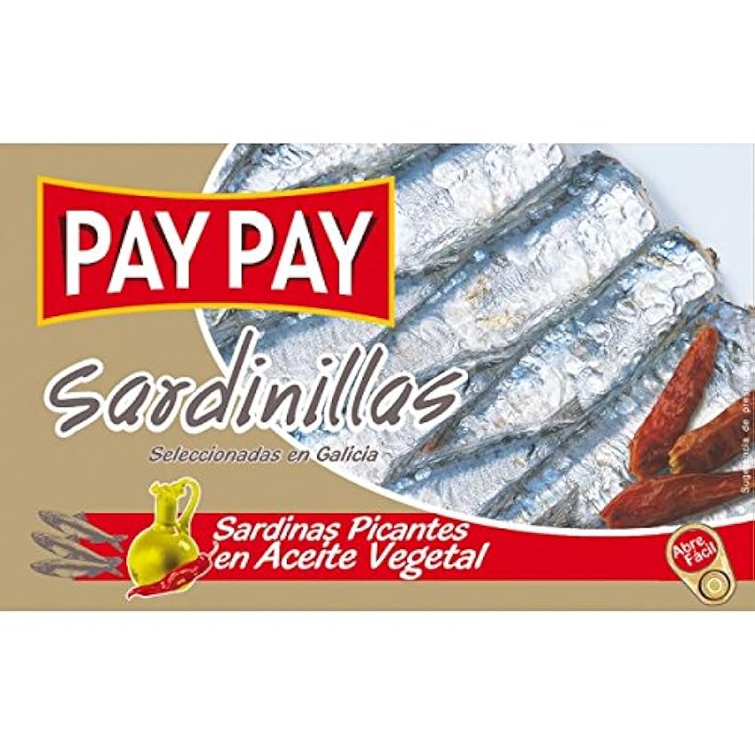 Lot de 10 boites de petites sardines piquantes à l´huile de marque pay pay NfLjjKkA