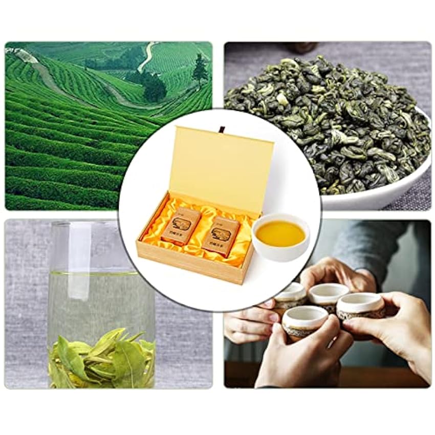 Thé vert Biluochun, feuilles de thé jaune vif légèrement bouclées à fort arôme pour l´hiver L7JHkLsZ