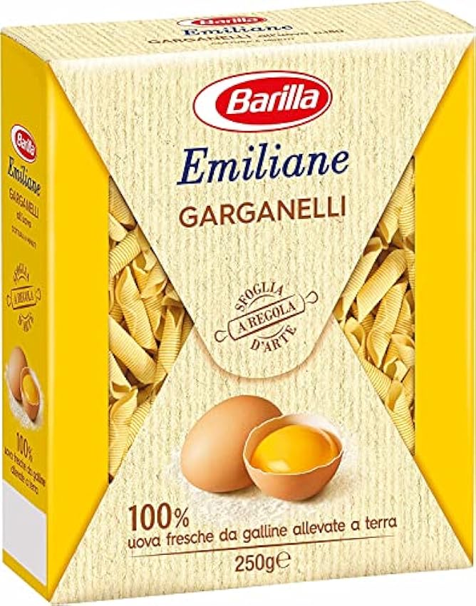 Lot de 5 pâtes Barilla All´Uovo Emiliane Garganell