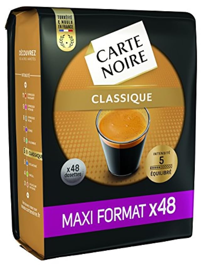 Carte Noire Classique N°5 - 240 Dosettes souples (Lot de 5 X 48) oeTDKG3j