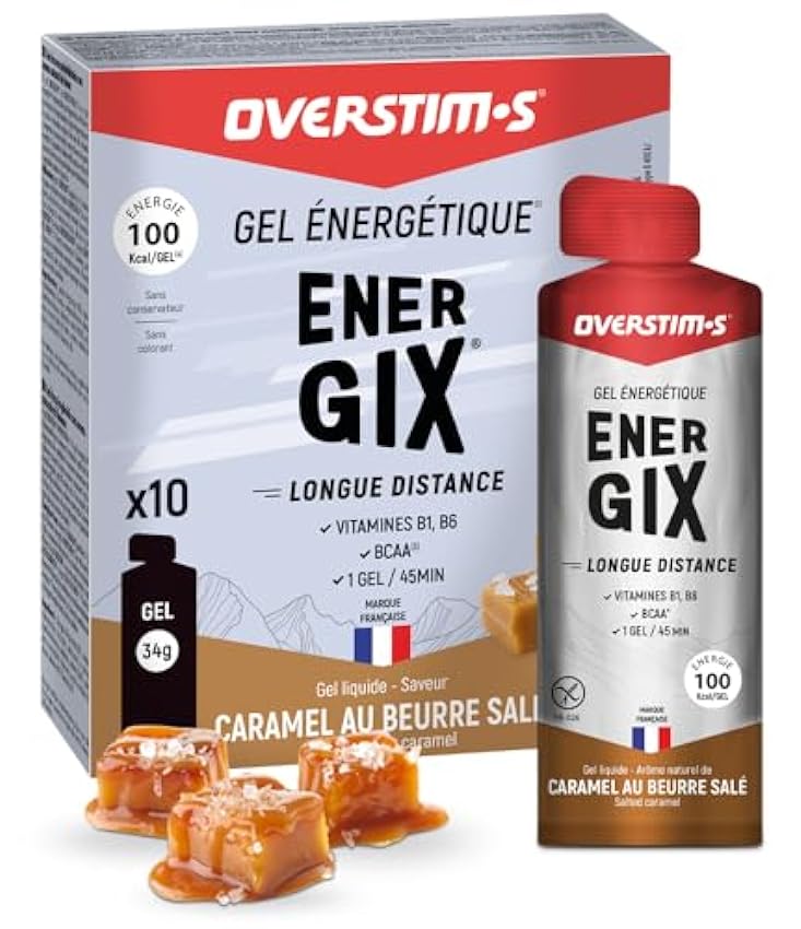 Overstim.s - Gel Energix (10 sachets) - Gel énergétique