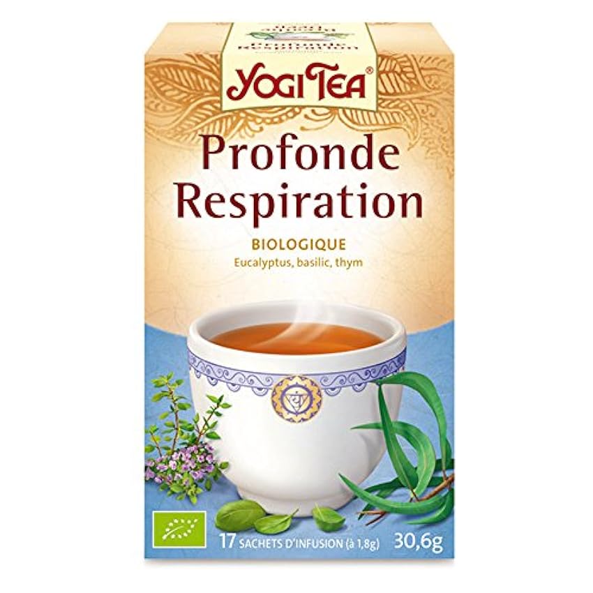 YOGI TEA Yogi Tea Respiration - 17 infusions Bio - KXtV