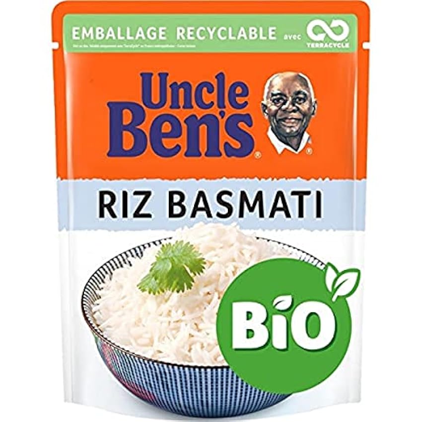 Uncle Ben´s Riz basmati bio - Le sachet de 240 g m