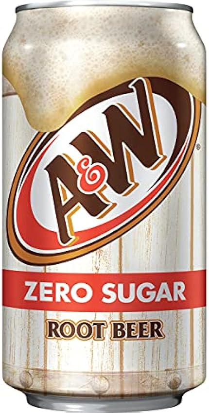 A&W Diet Root Beer - Importation US (36 canettes x 355m