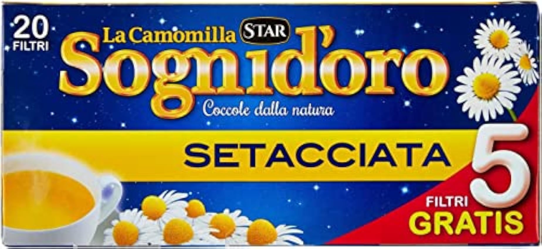 STAR Camomilla Setacciata Lot de 3 boissons relaxantes 