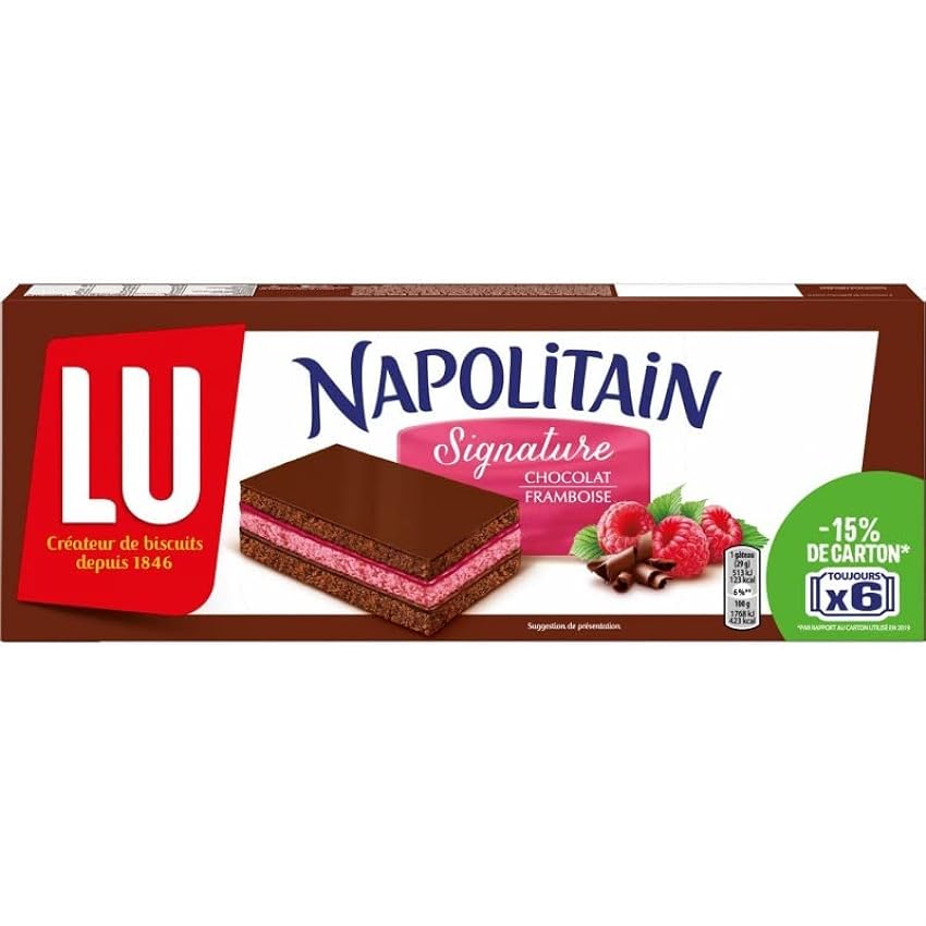 Epicerie NAPOLITAIN - Signature Chocolat Framboise 174G