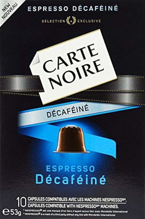Carte Noire Collection Espresso Décaféiné - Capsules Co