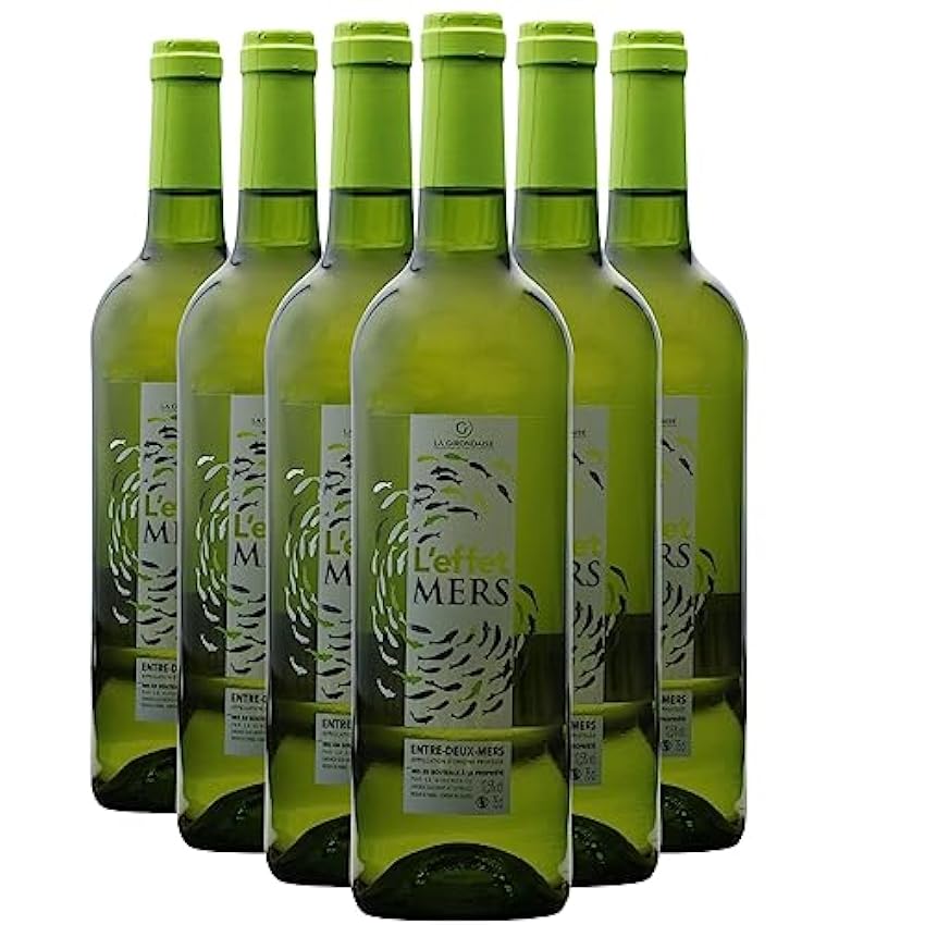 La Girondaise Entre-deux-Mers L´effet Mers - Blanc - Vin Blanc de Bordeaux (6x75cl) mPcN6Mnh