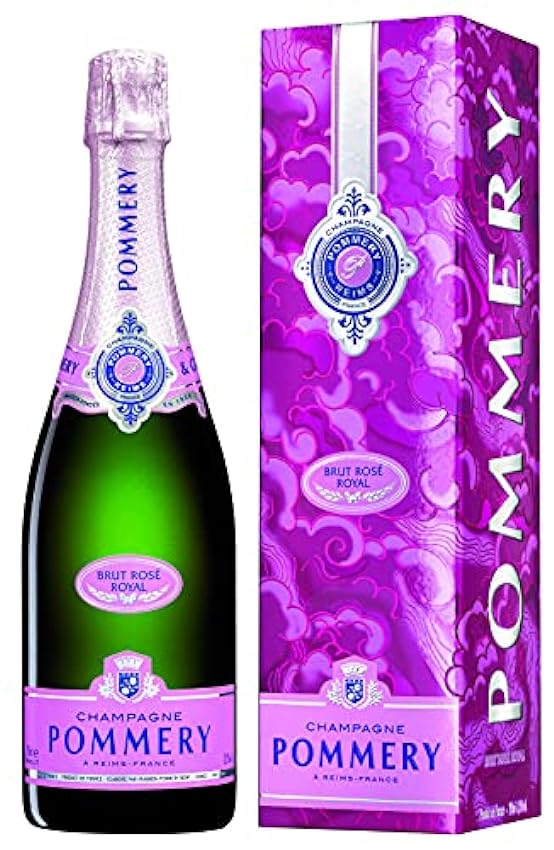 Champagne Pommery Brut Royal Rosé sous étui - 75cl lkZ3