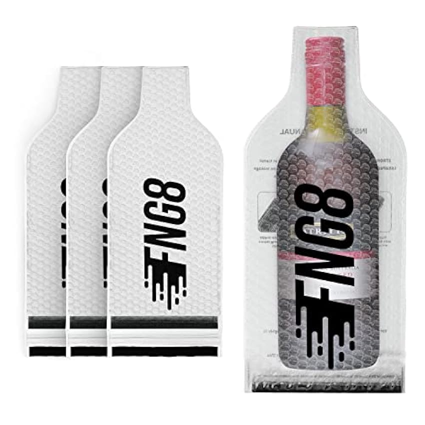 FNG8 Emballage Bouteille Vin Réutilisable pour le Voyag
