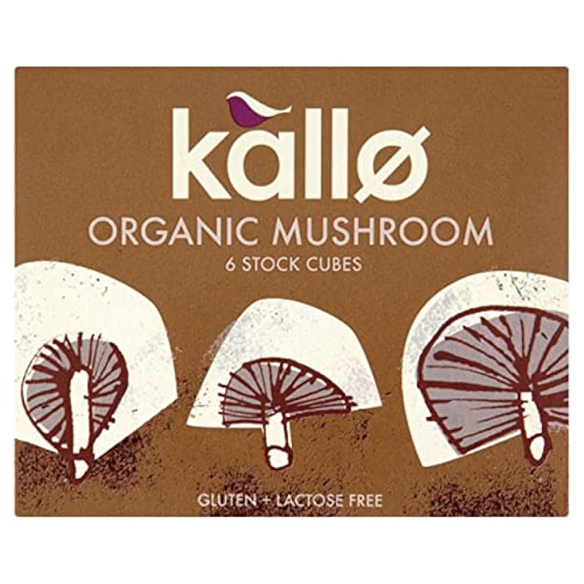 Kallo bouillon de champignons Cubes 66g ON7ptybC