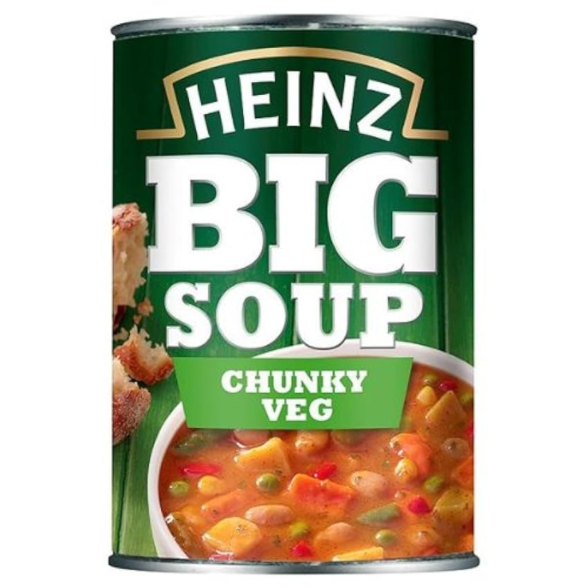 Heinz Big soupe Chunky 12x400g de légumes L58mP3P2