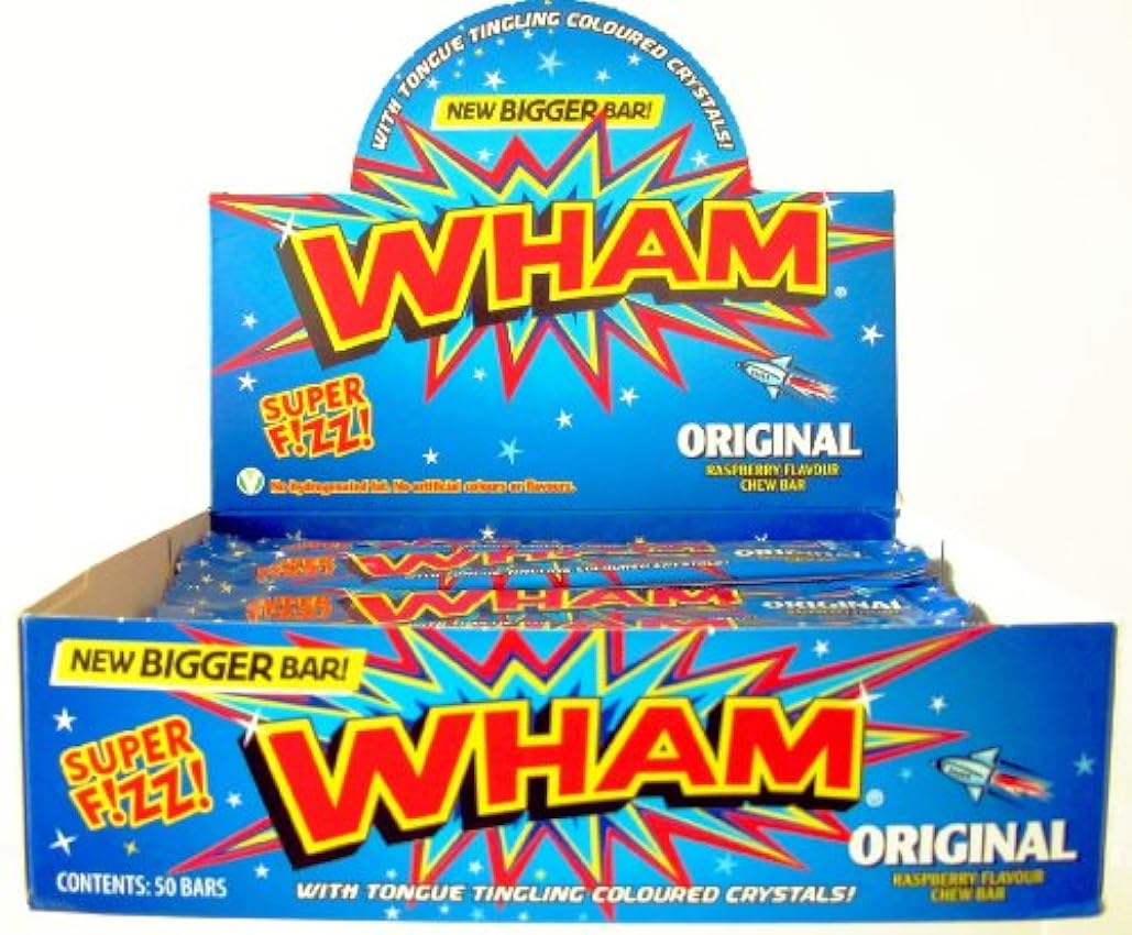 Wham Chew Bars Original (Box of 50) OnsGmTWF