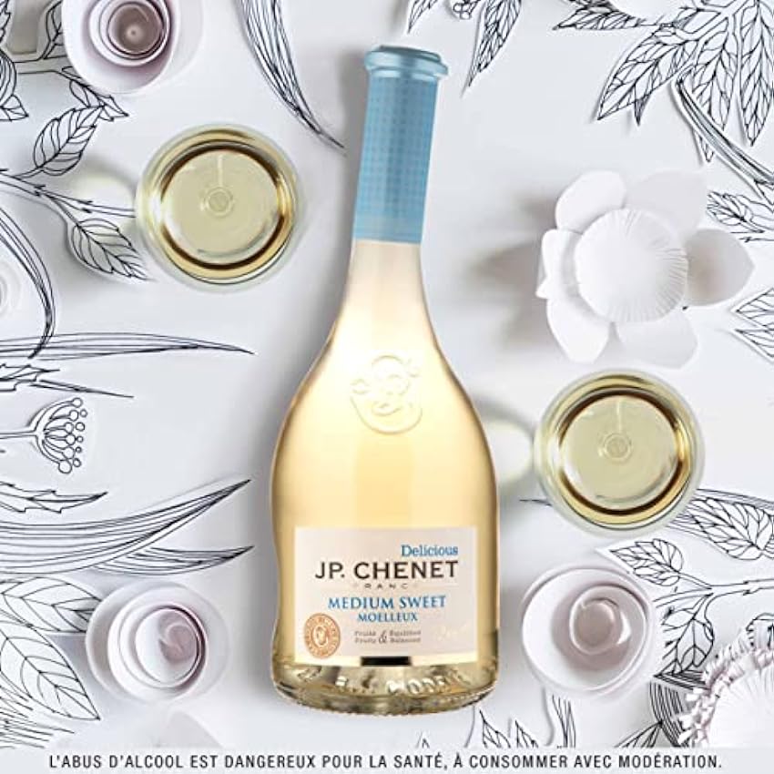 JP. Chenet Delicious MEDIUM SWEET Moelleux Blanc 2021 12% Vol. 0,75l oDZiqJBU