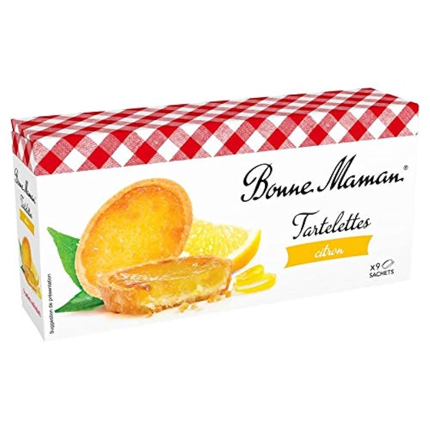 BONNE MAMAN - Tartelettes Au Citron 125G - Lot De 4 nYM