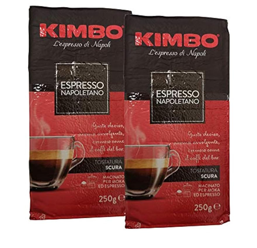 Kimbo - Café expresso napolitain - (2 x 250g) mJwkl7Tu