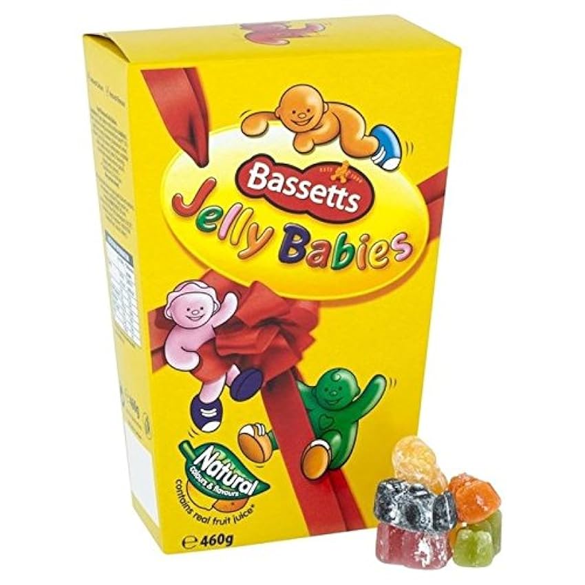Bassetts Jelly Babies Carton 460G - Paquet de 6 oaDYoD7
