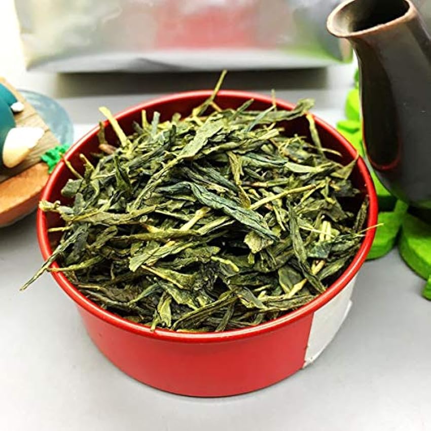 Thé vert de Chine Thé en vrac Nouveau thé frais Thé de printemps chinois Thé vert (500.00) KxVrlwJA