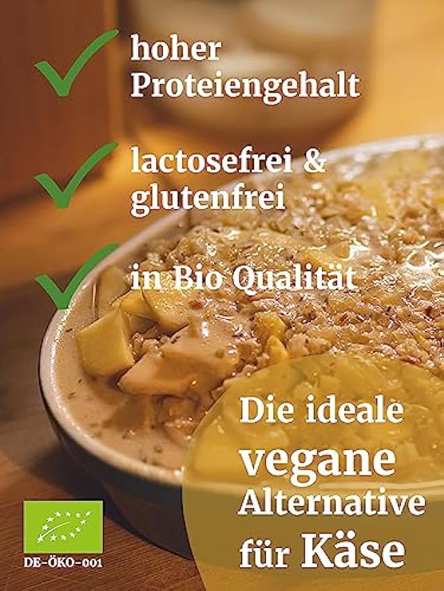 Flocons de levure bio - 400 g - Idéal pour les sauces au fromage végétaliennes - Sans gluten - Végétalien bio nyC5tJx6